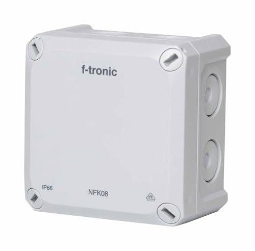 f-tronic FR-Abzweigkasten IP66, grau, NEPTUN Compact (85x85x54mm)