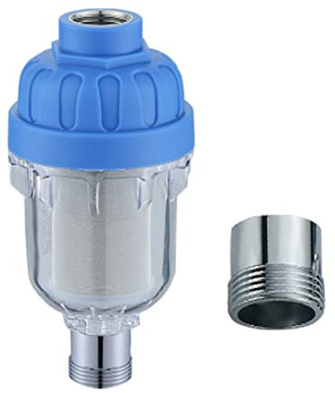 Filtro dell'acqua riutilizzabile, lavabile, filtro fine spin down sedimento, filtro acqua prefiltro per rubinetti, lavatrici, ecc. (filo da 3/4)