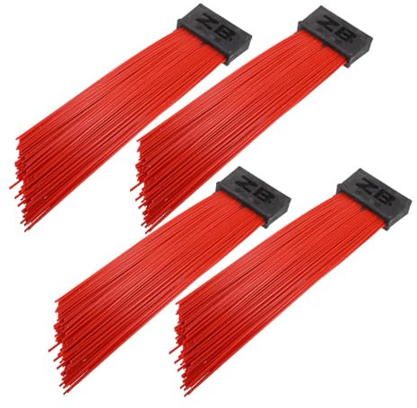 JECOMPRIS 4pcs Sanitation Cleaning Brush for outside Sweeping Street Cleaner Broom Push Broom Head Efficient Sweeping Function