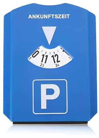 1 Pezzi Parchimetro Disco Orario Auto 24 Ore Raschiaghiaccio Spazzola di Gomma Per Carrello Misuratore Di Profondità Del Battistrada Pneumatici Portadocumenti,disco orario auto,disco orario