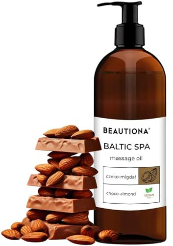 Beautiona Baltic Spa Massageöl 500ml, spendet tiefenwirksam Feuchtigkeit und regeneriert die Haut, natürliche Inhaltsstoffe, Vitamin E, entspannt Körper und Sinne, ideal für professionelle und Hausmas