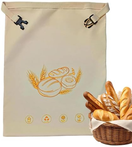 Sacs À Réutilisables Pochette En Coton Réutilisable Respirante Respirante | Sac De Conservation Alimentaire Portable pour congélation conservation miche pâte aliments maison