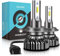 KOYOSO H7 LED Bombillas Coche, 10000LM Lámpara Faro para 12V Auto, 2 Piezas