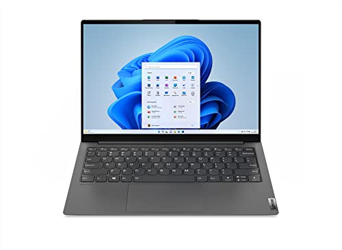 Lenovo Yoga Slim 7 13.3 Inch 2.5K Laptop - (AMD Ryzen 7 5800U, Integrated AMD Radeon Graphics, 8GB RAM, 512GB SSD, Windows 11) - Iron Grey