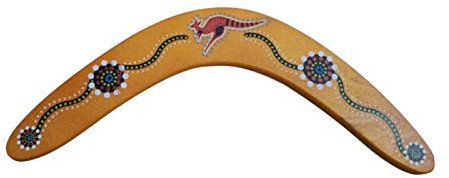 komsoup Bumerang Für Kinder - Bumerang Holz, V Shaped Bumerang Zurückkehren, Outdoor Bumerang Leicht Zu Werfen Und Zu Drehen, Geeignet Für Spiele Und Sport Im Freien