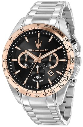 Maserati Orologio Uomo Traguardo Limited Edition, Cronografo, Analogico, R8873612047