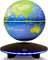 Schwebende Kugel, magnetische Levitation Globe Weltkarte Schwimmende Kugel Lampe Büro Dekor mit LED Licht Basis, Haus/Büro Dekor/Geburtstagsgeschenke für Kinder (6 Zoll)