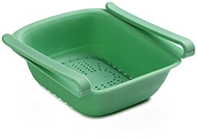 Organisateur de Tiroir de Réfrigérateur, étagère de Réfrigérateur, Tiroir de Réfrigérateur avec Trous de Drainage, Organisateur de Tiroir de Réfrigérateur Empilable, Support de