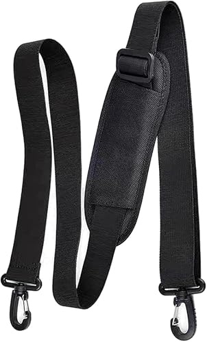 WEIKANG Adjustable Padded Shoulder Strap, Universal Replacement Bag Strap | Dual Clasps, for Briefcase, Computer Messenger Bag, Luggage Duffel Camera