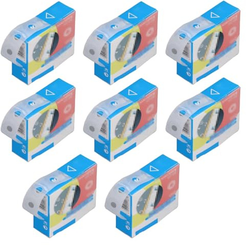 Etiqueta de anillo de refuerzo de agujeros de papel, 2000 etiquetas, calcomanías protectoras autoadhesivas para suministros de oficina y hogar (CL)