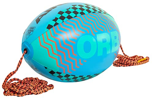 Airhead Orb, Towable Tube Rope Performance Ball, Blue