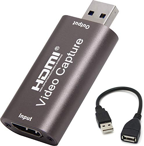 BlueAVS 4K HDMI to USB Capture Card, 1080P@60Hz, Live Streaming & Recording