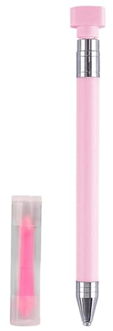 Gem Art Pen - Lápiz automático recargable con cera, bolígrafo de pintura con diamantes de imitación, para niños, adultos, dibujo, hogar, proyectos de manualidades, fabricación