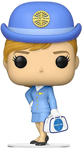 Funko POP! Ad Icons: Pan Am Stewardess Am - Stewardess1 - White Bag - Pan-Am - Collectable Vinyl Figure - Gift Idea - Official Merchandise - Toys for Kids & Adults - Ad Icons Fans