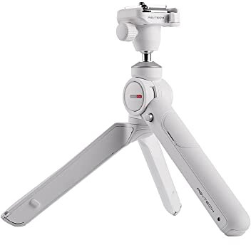 PGYTECH MANTISPOD 2.0 Mini Camera & Cell Phone Vlogging Tripod | 6 Modes Small Travel Flexible DSLR Pocket Stand | Video Vlog Desktop Shooting Selfie Mount White