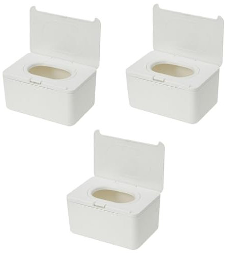 Ciieeo -Box Etui für Babyfeuchttücher Koffer für Reisetücher Abnehmbare Babytücher-Box Wiederverwendbarer Feuchttuchspender up and up Babytücher Kunststoffbehälter Tücherhalter Füllung