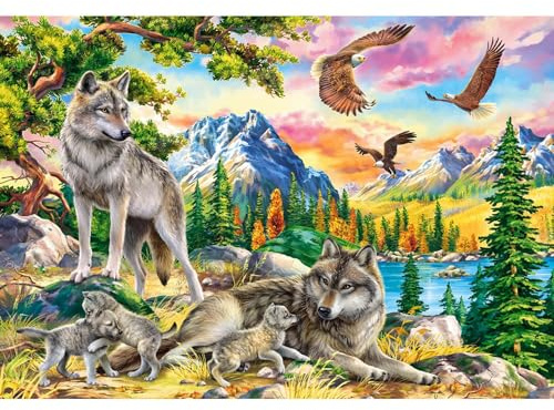 Castor- Puzzle a incastro e puzzle, multicolore (104970)