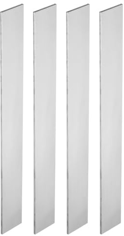 PATIKIL 1095 stålplattstång, 4 stycken 30 x 1 1/2 x 4/16 tum knivtillverkning stål järnlager för smide bladkniv svärd hackkniv