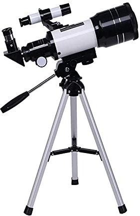 Teleskop, 70 mm, HD-Astronomie-Refraktor-Teleskop, 150-faches Monokular-Teleskop für Kinder, Astronomie-Anfänger und Erwachsene, Einsteiger-Teleskop mit Stativ und Sucherfernrohr erforderlich