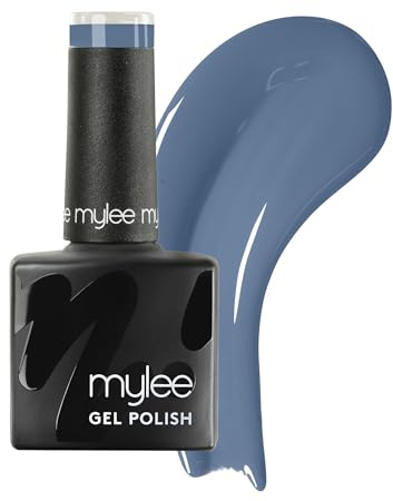 Mylee Gel Nail Polish 8ml [Day Dreamer] - UV/LED Soak-Off Nail Art Manicure Pedicure for Professional, Salon & Home Use [Blue Range] - Long Lasting & Easy to Apply