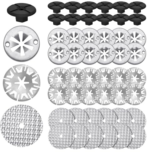 48 st värmeskyddsplåt, reparationssats för bil, kompatibel med VW Audi Seat | 52 mm värmeskyddsplatta reparationssats, 30 mm klämskivor värmeskyddsplåt, värmeskyddsklämmor kompatibla med Skoda N90335004
