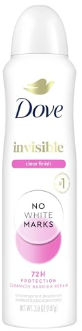 Dove Advanced Care Antiperspirant Deodorant Spray Clear Finish Invisible antiperspirant deodorant tested on 100 colors 72-hour odor and sweat protection with Pro-Ceramide technology 3.8 oz