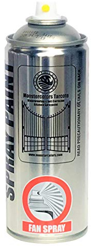 Monstercolors 400ml Aerosol Black Bitumen Tar-Cote, Anti Corrosion Spray Paint, for use on Wood, Metal, Asphalt,Concrete, car Under Seal, Sheds, Metal & Wood Fences, Gates & Posts