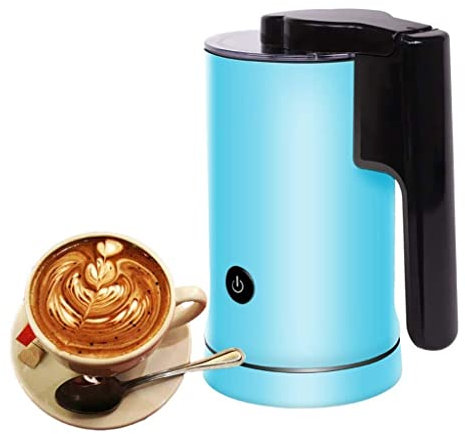 HMTE Milk Frother Electric Milk Steamer Hot and Cold Dual Use Liquid Foamer With Milk Whisk, Hot Chocolate Maker Milk Frothers for Coffee