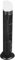 Bladeless Tower Fan, 90 Degree Oscillating Quiet USB Tower Fan with Light, Mini Desktop Fan, Student Office Home Standing Fan. Black (Black)