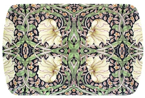 The Leonardo Collection William Morris Pimpernel Petit Plateau pour Servir des Plats | Plateaux de Service pour Accessoires de Cuisine | Joli Plateau de Service pour Servir des Aliments et du thé |