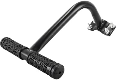 Ubric cykel böjt bakhandtag, cykel armstöd baksäte för flickor pojkar vuxna barn (12 cm)