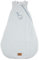 Sterntaler Schlafsack 80 cm Dino Rexi - Kinder und Baby Schlafsack aus gemustertem Polycotton mit feuchtigkeitsregulierendem Futter, wattiert, seitliche Kabelöffnung, TOG 1,5 - graublau