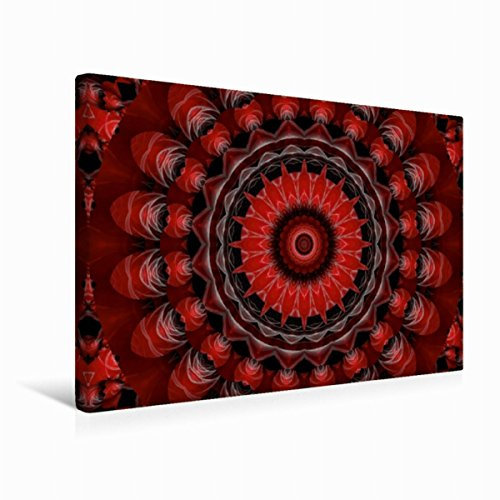CALVENDO Toile Murale décorative en Tissu Rouge 45 cm x 30 cm