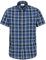 Mountain Warehouse Weekender Short Sleeved Mens Shirt - 100% Cotton Shirt, Lightweight Casual Shirt, Breathable, Comfortable Top - for Walking, Camping & Travel Bright Blue XS