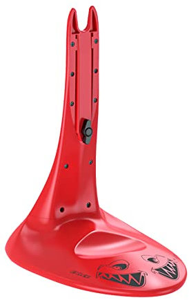 Fahrradständer, Fahrrad Abstellständer, Verstellbarer Fahrradstaender, Tragbarer Fahrrad Ständer für Mountainbike Rennrad MTB, Freistehender Ständer Halter für Garage, Haus, Fahrradgeschäft (Rot)