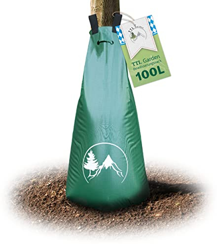 TTL GARDEN 1x 100L Baum Bewässerungssack - 400g/m² PVC robust & UV-stabil