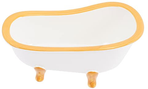 Kisangel Hamster Badezimmer Aus Keramik Süßes Sandbad Für Kleintiere Robust Und Stilvoll Für Hamster Und Andere Kleine Haustiere Mit Lebendigem Badewannen-Design