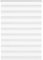 vidaXL Zebrarollo Weiß 100x100 cm Stoffbreite 95,9 cm Polyester, Zebra-Rollo, Doppelrollo, Zebra-Jalousie für Fenster, Doppelrollo, Zebra-Rollo