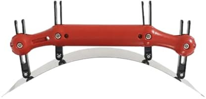 Truelle à peinture multifonction pour maçon - Design incurvé réglable pour une finition murale efficace