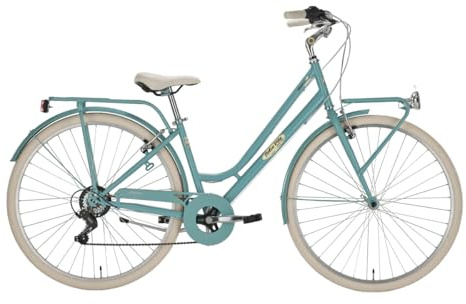 Bicicletta da città citybike Donna Dolce Vita Roma 28 (Tiffany)
