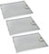 vhbw 3x Filter Metallfettfilter Dauerfilter kompatibel mit Neff D99M2A0/01, D99M2A0/02, D99M2N0/01, D99M2N0GB/01, D99S2N0/01 Dunstabzugshaube, Metall