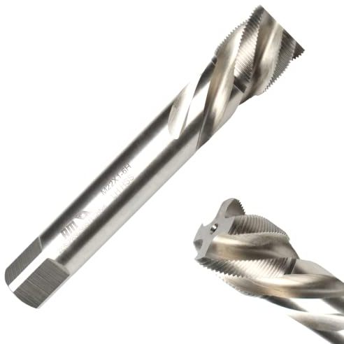 Linksgewindebohrer Feingewinde LH Maschinengewindebohrer Sackloch - M16 x 1 LH