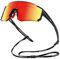 Suertree Fahrradbrille Sportbrille Damen Herren, Schnelle Brille, Leichte Kurzsichtige Polarisiert Sport Sonnenbrille mit UV400 für Sonnenschutz, Angeln, Reisen, Outdoor-Aktivitäten