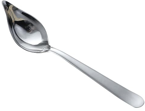 SOIMISS Cuchara De Salsa De Acero Inoxidable Resistente y Fácil De Limpiar Cucharón Pequeño Con Diseño Ergonómico Para Cocina Profesional y Restauración