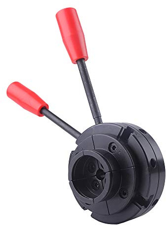 Portabrocas autocentrado de 4 mandíbulas M33 + M18 de 4 pulgadas, portabrocas con llave hexagonal, mandril para mandíbulas para máquinas torneadas pequeñas