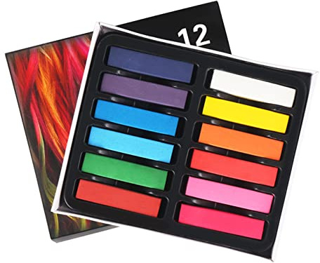 Generico Bastoncini di Pastello a secco morbido Set Pastelli Gessetto per Artisti Forniture Disegno e Pittura Scuola Ufficio