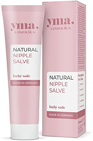 yma Lanolin Brustwarzensalbe Stillen 30 ml - Brustwarzen Salbe ideal für die Schwangerschaft & Stillzeit - Brustsalbe Made in Germany - Brustwarzencreme, Lanolin Salbe, Still Creme Brust