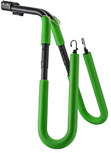 Surfzubehör Green Bike Surfboard Rack 8 Zoll 25-32mm Fahrradhalter Fahrrad Surfträger Halterung an Sattelstützen Wakeboard Fahrradzubehör zum Surfen oder Skimboarden