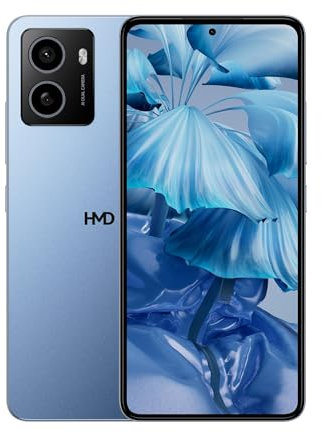 HMD Pulse 4G 6.56” HD+ Smartphone, Android 14, 13MP Dual camera, 4GB/64GB Storage, Up to 59 hours battery life, OZO Audio, Easy Repairability, Dual SIM - Atmos Blue