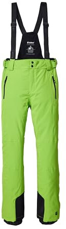 killtec Herren Skihose mit abzippbarem Latz, Kantenschutz und Schneefang KSW 467 MN SKI PNTS, Apfel, L, 43581-000